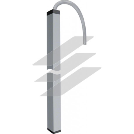 Колона подвійна DA 200-80 з гнучким шлангом, профіль 136x98мм, h=2м, ELN, Hager