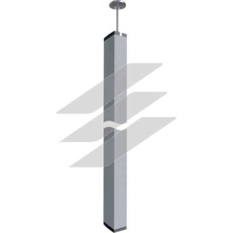 Колона подвійна DA 200-80, профіль 136x98мм, h=2.5-2.8м, ELN, Hager