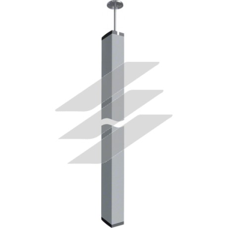 Колона подвійна DA 200-80, профіль 136x98мм, h=3.1-3.4м, ELN, Hager