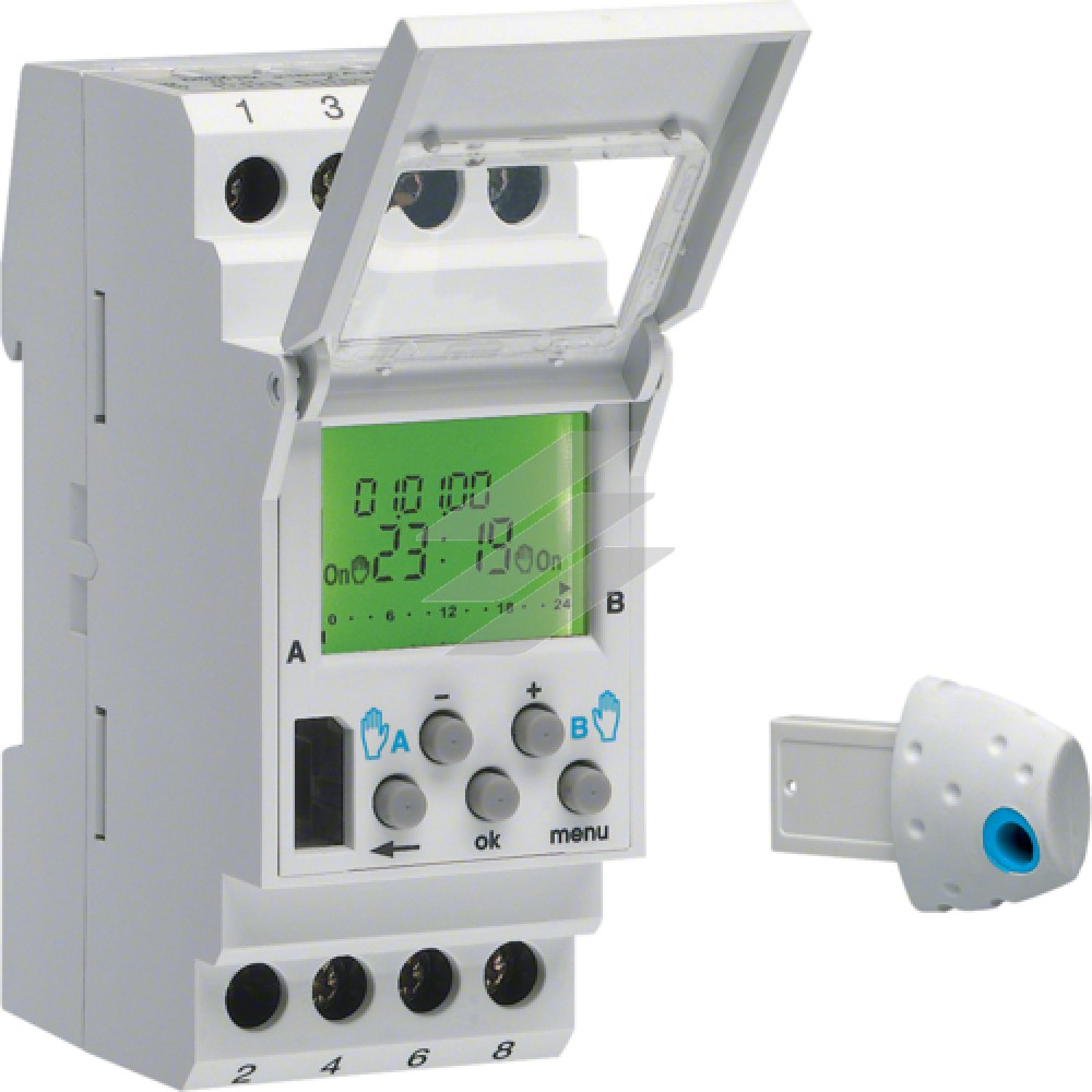 Астротаймер, 2-канальний, Hager