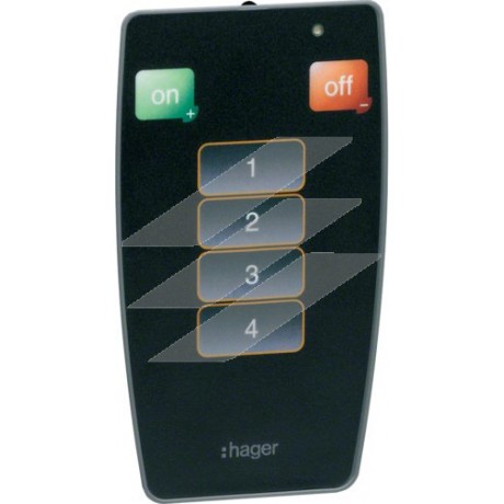 Пульт ДУ для датчиків EE815/EE816 для користувачів, инфрачервоний, Hager