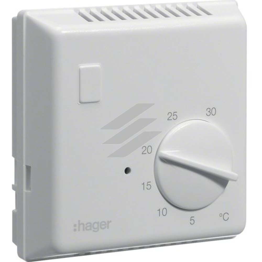 Термостат біметалевий, 230В/ 10А, контакт - Нв, без контрольного індикатора, Hager