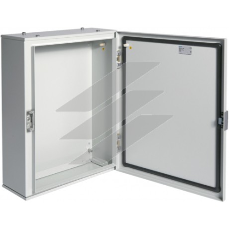 Шафа металева ORION Plus, IP65 непрозорі двері, 500x400x160мм, Hager