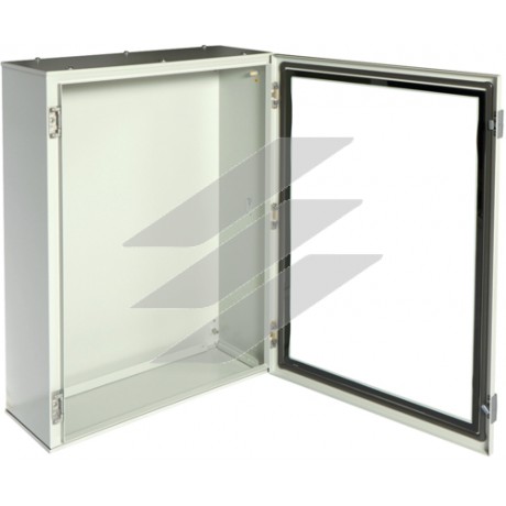 Шафа металева ORION Plus, IP65 прозорі двері, 800X600X250мм, Hager