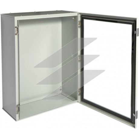 Шафа металева ORION Plus, IP65 прозорі двері, 800X600X300мм, Hager