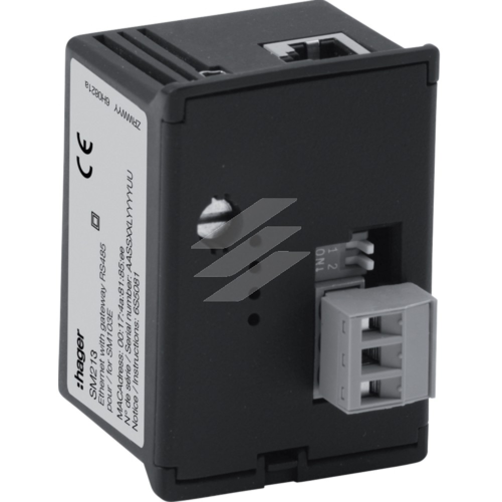 Модуль Ethernet Jbus/Modbus для SM103E, Hager Модуль Ethernet Jbus/Modbus для SM103E, Hager