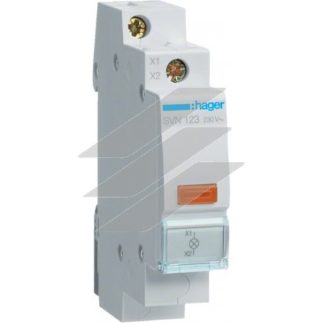 Індикатор LED 230В, жовтий, Hager