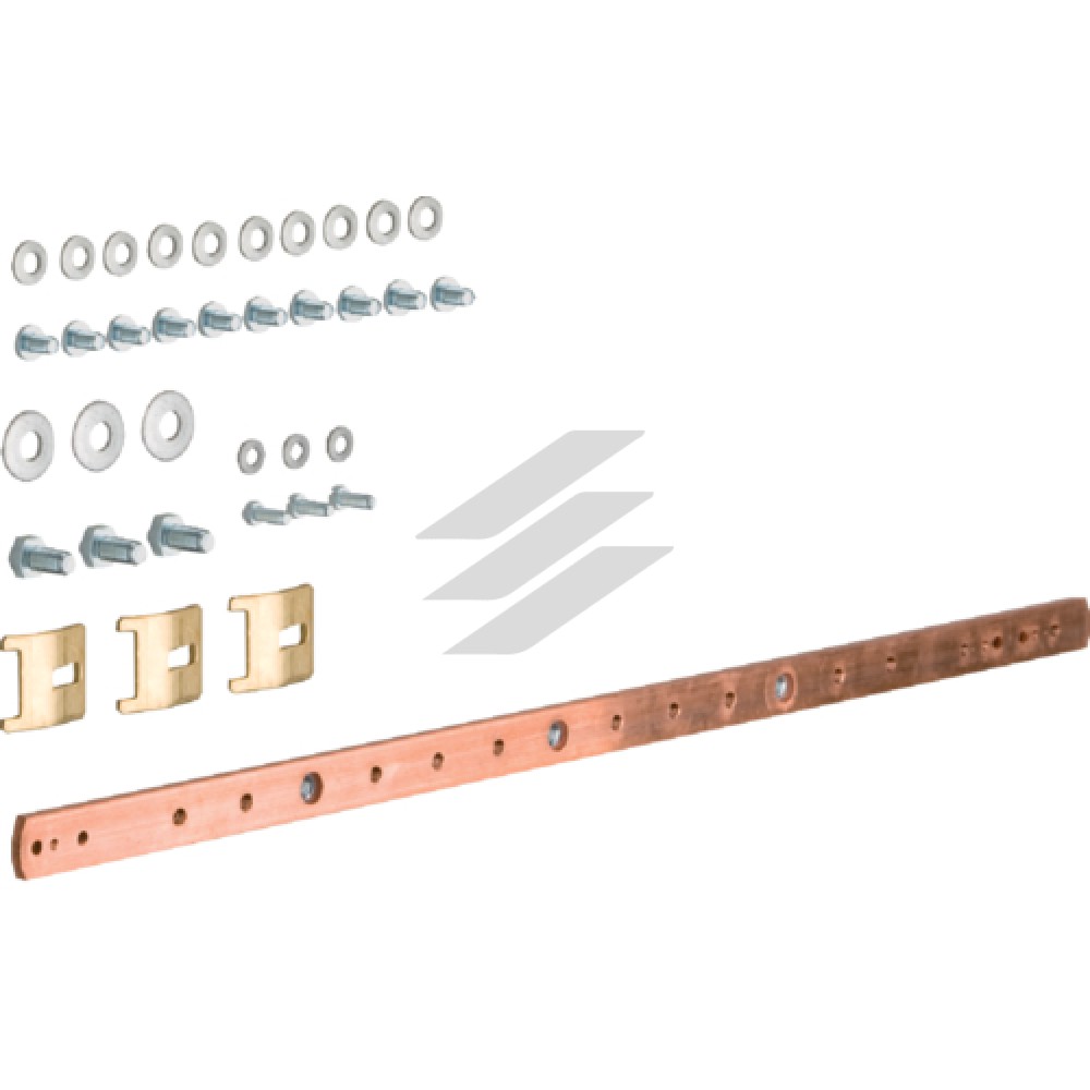 Шина для підключення заземляючого проводу, 2-секційна, Univers Hager