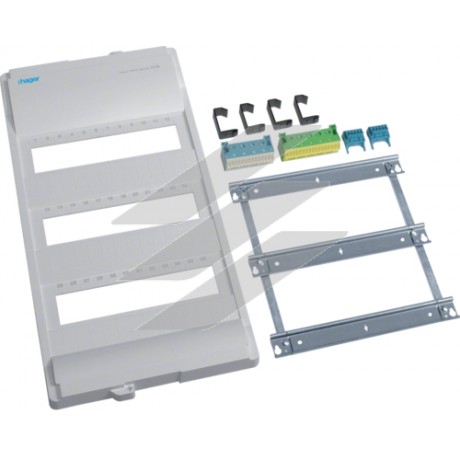 Пакет VOLTA з QuickConnect- та FL-клемами, без рамки та дверей, 3-рядний, Hager