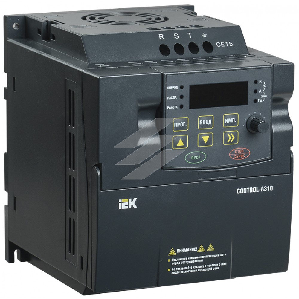Перетворювач частоти CONTROL-A310 220В, 1Ф 0,4 kW 2A, IEK