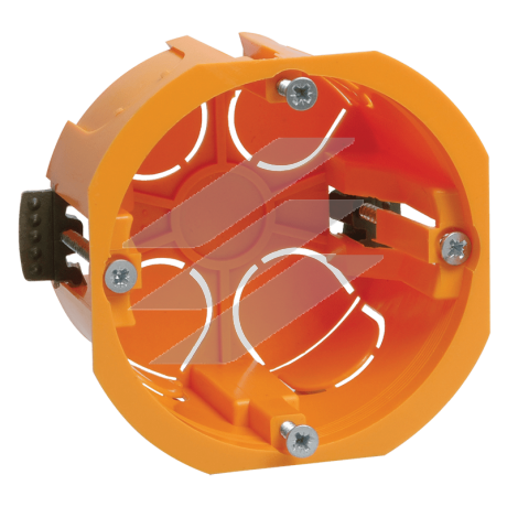 Коробка КМ40022 установочна d65х40мм для порожнистих стін, IEK
