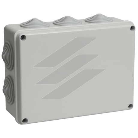 Коробка КМ41243 монтажная для открытой проводки 190х140х70мм, IEK