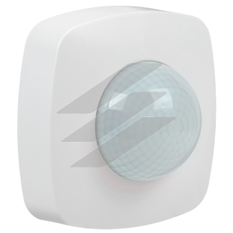 Датчик руху ДД 023 білий, 2000Вт, 360гр 20м IP20, IEK