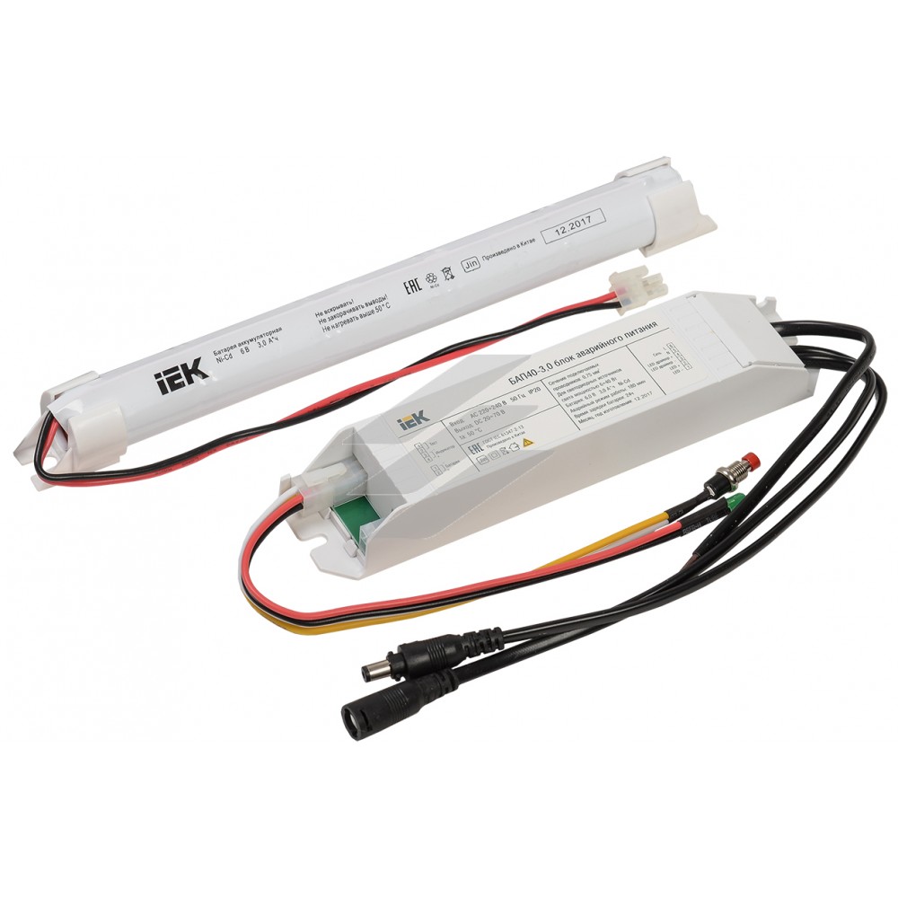 Блок аварійного живлення БАП40-3,0 для LED, IEK