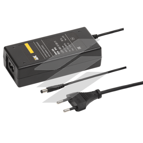 Драйвер LED ИПСН 60Вт 12 В мережева вилка-блок -JacK 5,5 мм IP20 IEK-eco