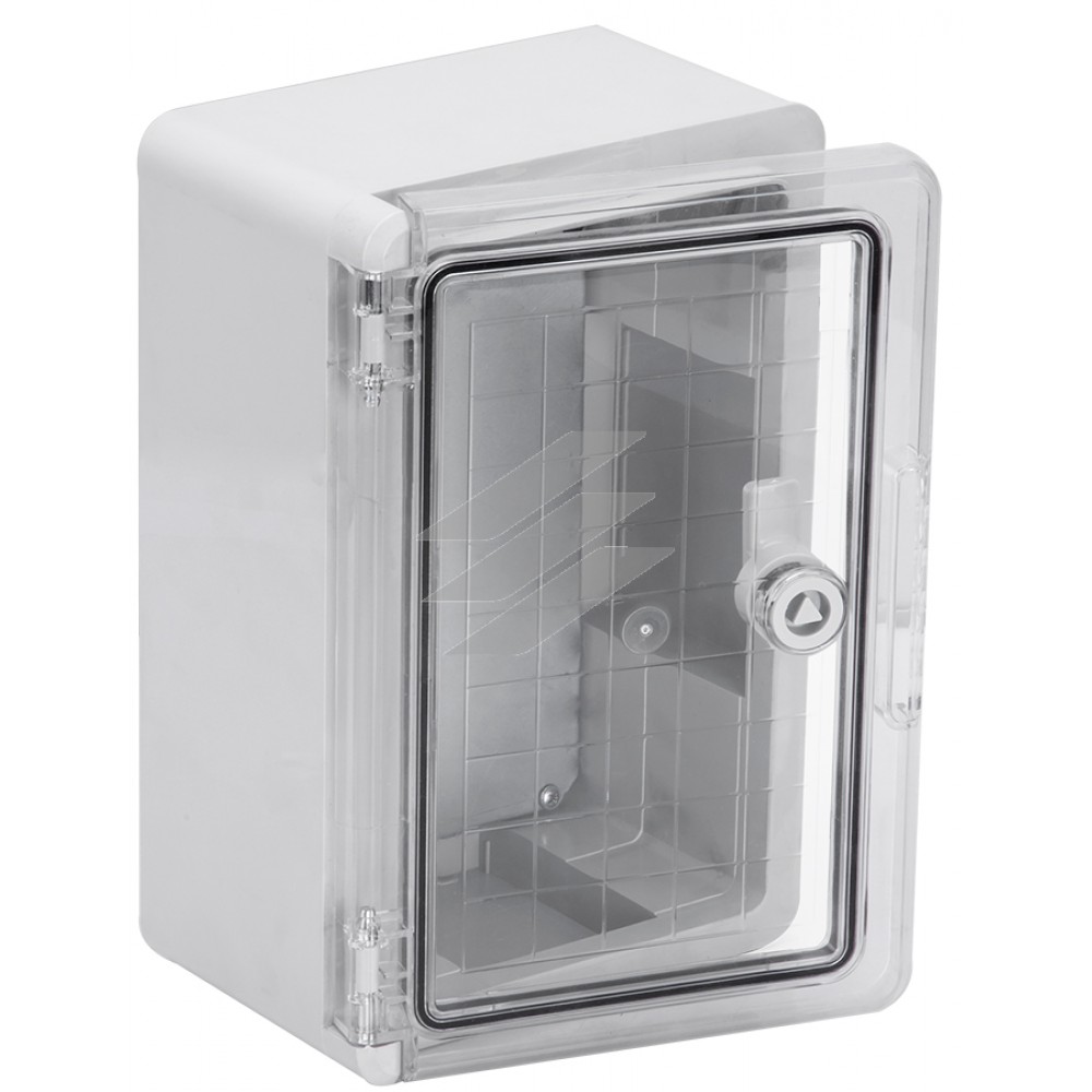 Корпус пластиковий ЩМПп 300х200х130мм пр. дв. УХЛ1 IP65, IEK