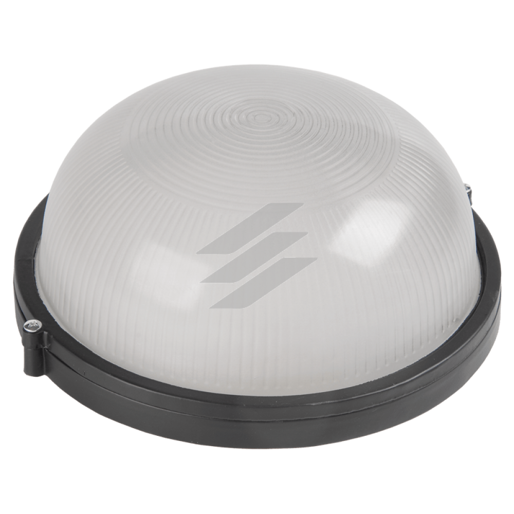 Світильник НПП1301 чорний/круг 60Вт IP54, IEK