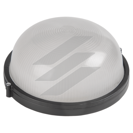 Світильник НПП1301 чорний/круг 60Вт IP54, IEK