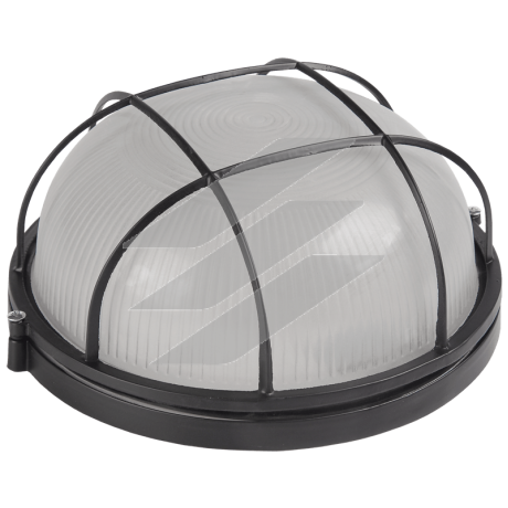 Світильник НПП1302 білий/круг з реш.60Вт IP54, IEK