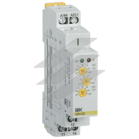 Реле підвищеннянапруги  ORV. 1ф 12 В DC, IEK