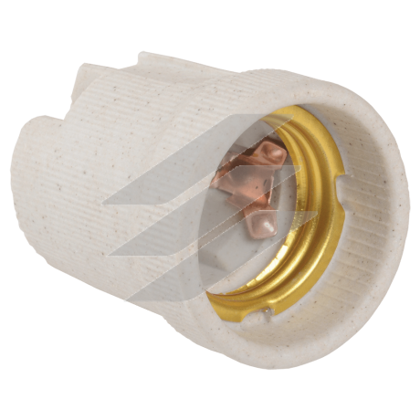 Пкр27-04-К43 Патрон підвісний керамічний, Е27 (200 шт), стікер на виробі, IEK