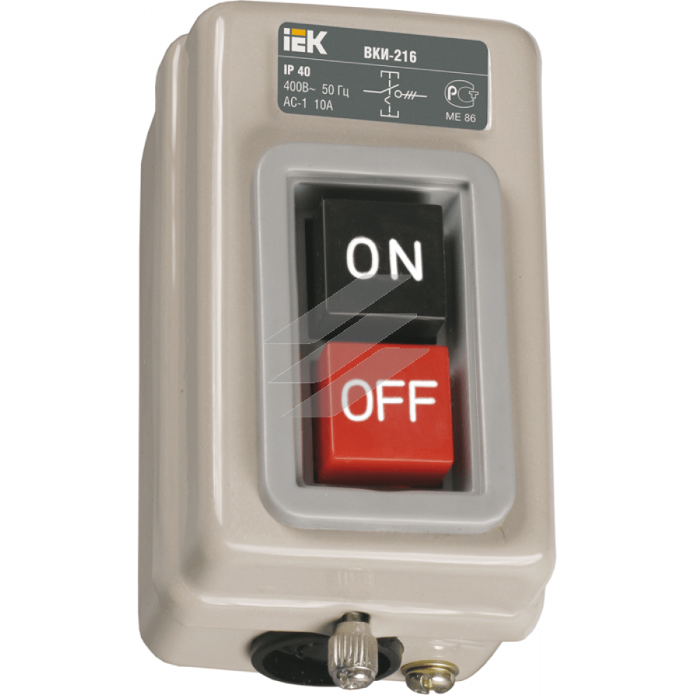 Вимикач ВКИ-211 3Р 6А 230/400В IP40, IEK