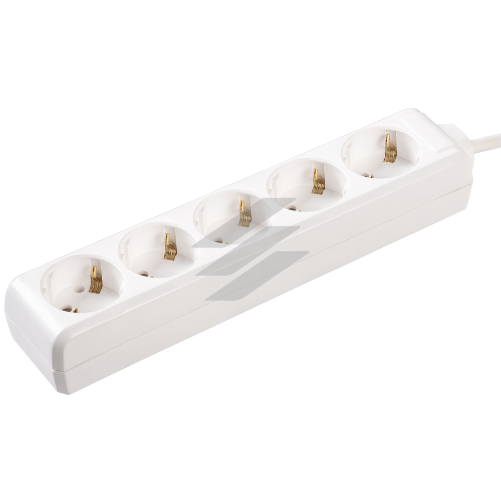 Подовжувач У05 5 місць 2Р+PЕ/5метрів 3х1мм2 16А/250В, IEK