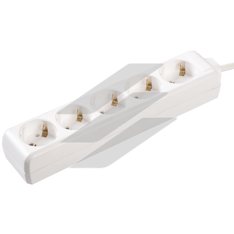 Подовжувач У05 5 місць 2Р+PЕ/5метрів 3х1мм2 16А/250В, IEK