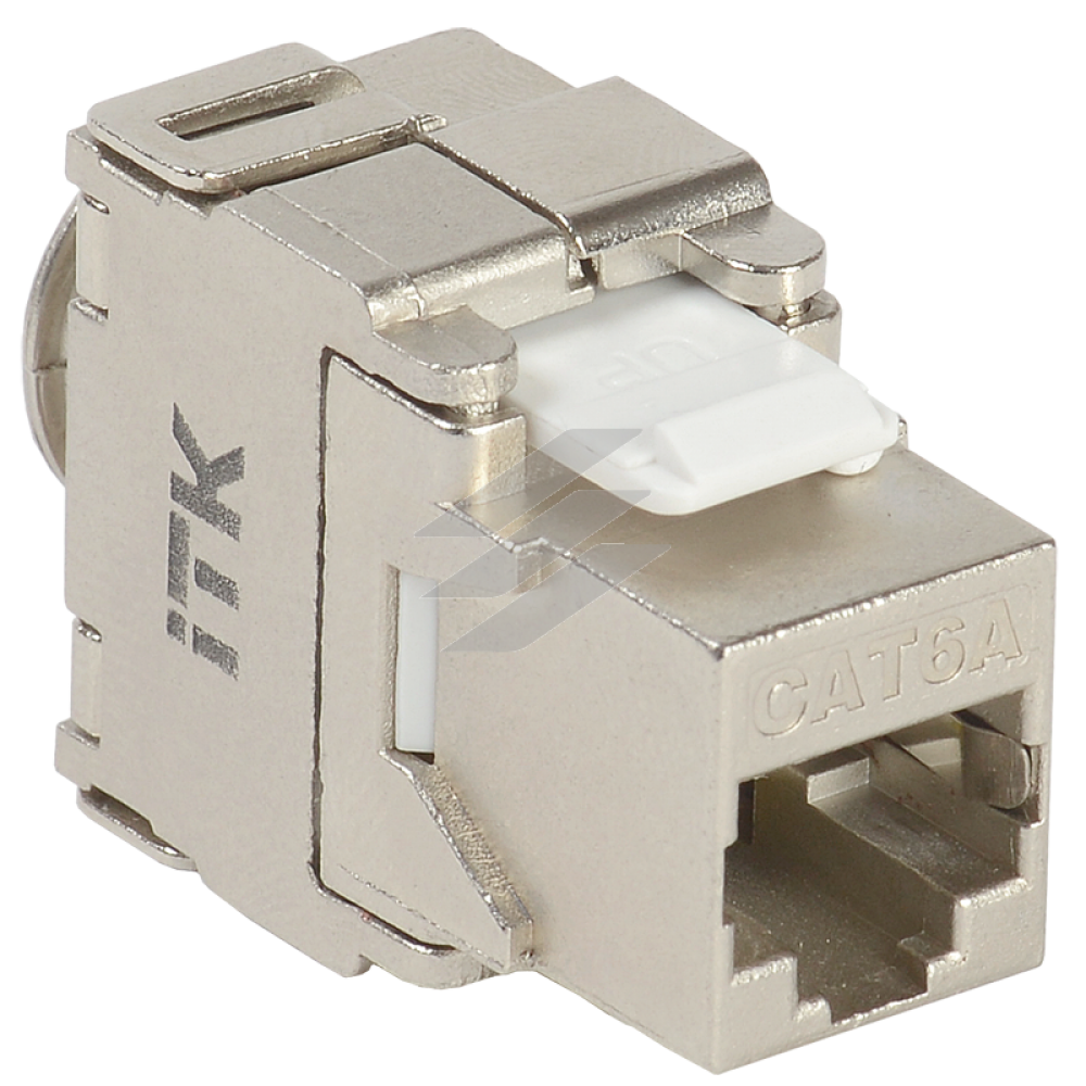 ITK Модуль Keystone Jack кат.6A STP, IDC Dual, верт. зад.