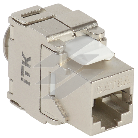 ITK Модуль Keystone Jack кат.6A STP, IDC Dual, верт. зад.