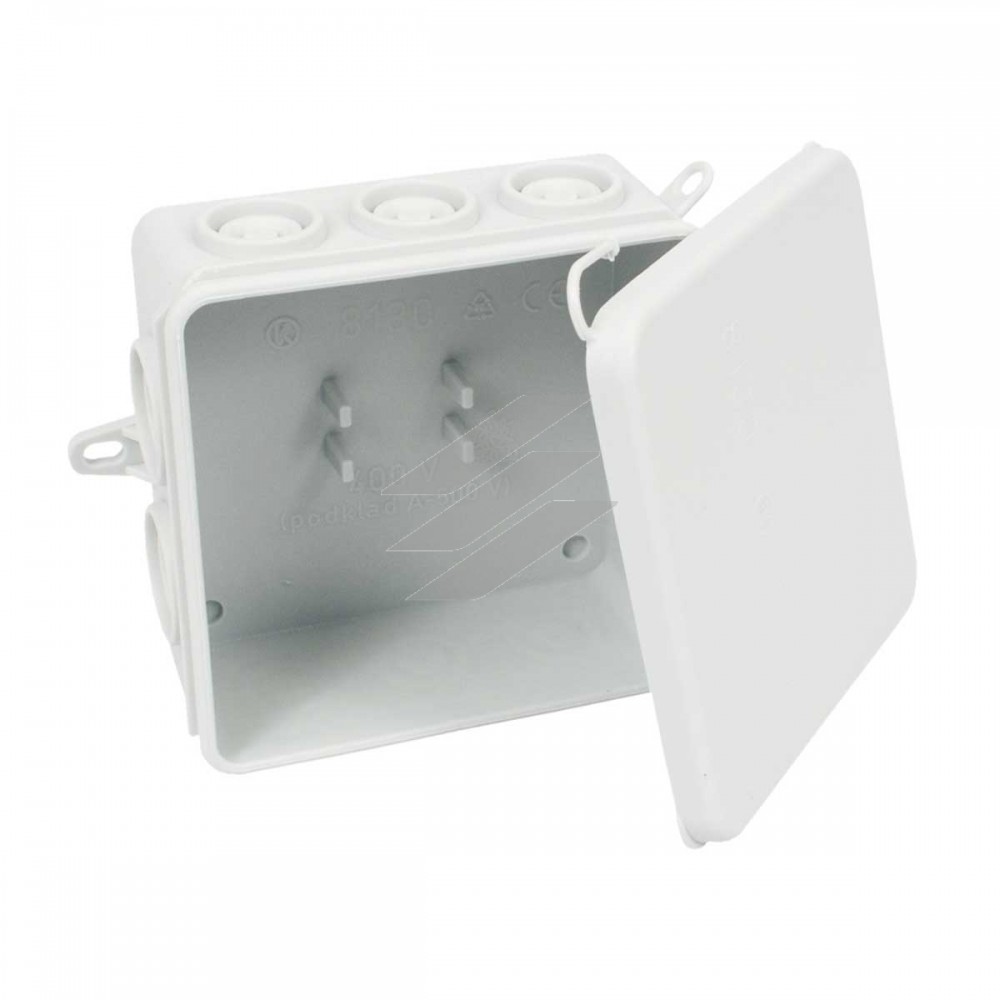 Коробка, IP54 для наружного монтажа, размеры 85х85х40мм, 8130_KA, КОПОС