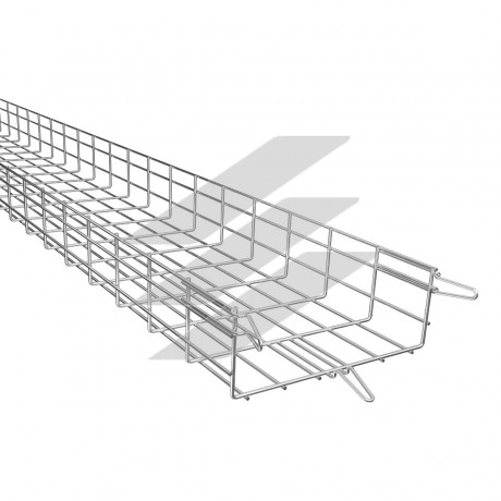 Лоток кабельный сетчатый, размеры-110x300x3000mm толщина металла-3,9, покрытие электролитический цинк, DZI 110X300_VEZ, КОПОС