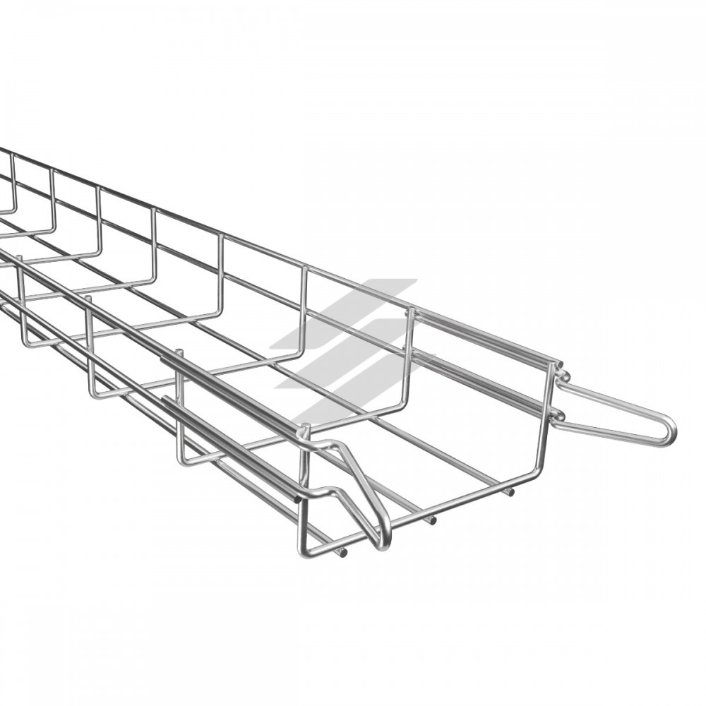 Лоток кабельний сітчатий KOPOS, розміри-60x150x3000mm Товщ. метал-3,9, покриття електролітичний цинк, DZI 60X150_VEZ, КОПОС