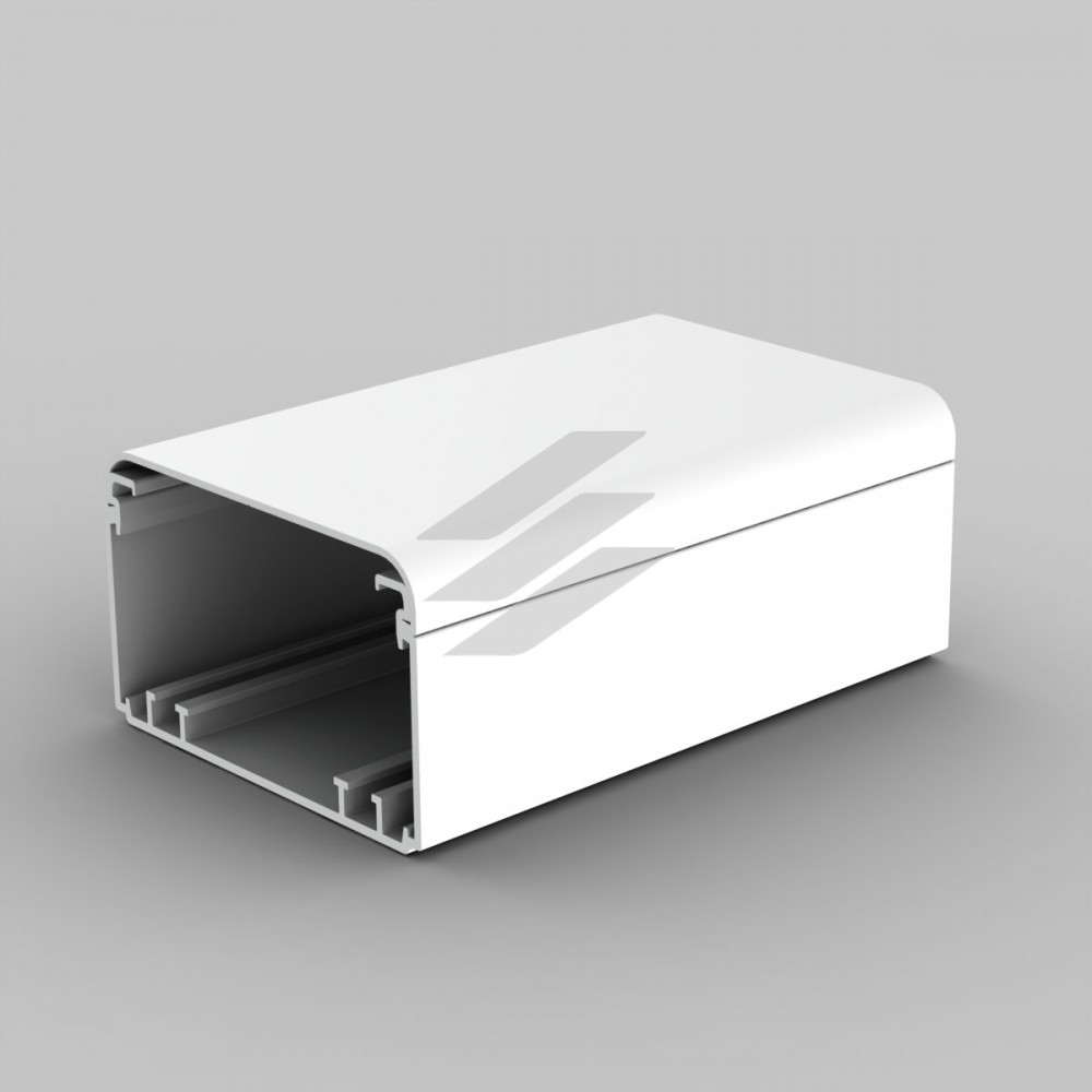 Кабельний канал білого кольору 100х60мм Серія EKЕ ПВХ, EKE 100X60_HD, КОПОС