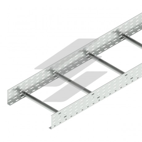 Лоток кабельний драбинного типу KOPOS, розміри-110x400x3000mm, покриття Сендзимір, KL 110X400_S, КОПОС