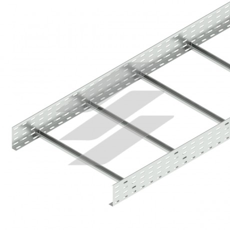 Лоток кабельный лестничного типа, размеры-110x600x3000mm, покрытие Сендзимир, KL 110X600_S, КОПОС