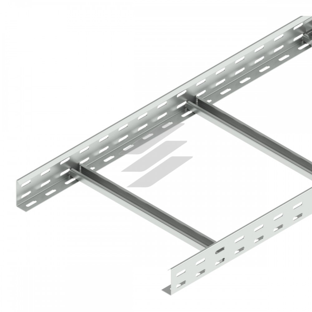 Лоток кабельний драбинного типу KOPOS, розміри-60x400x3000mm, покриття Сендзимір, KL 60X400_S, КОПОС
