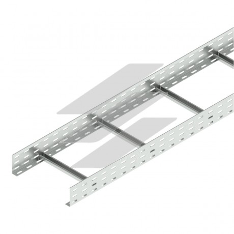 Лоток кабельний драбинного типу KOPOS, розміри-85x300x3000mm, покриття Сендзимір, KL 85X300_S, КОПОС