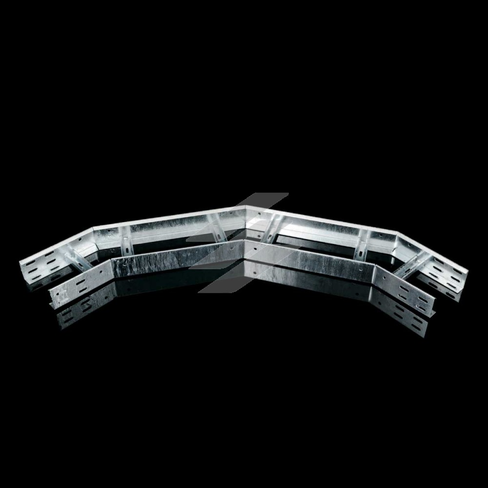 Відгалуження горизонтальне на лоток драбинного типу KOPOS, розміри-60x300xmm, покриття Сендзимір, KLOBH 60X300_S, КОПОС