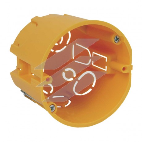 Коробка универсальная ПВХ, Желтая, Ø73х70мм, KPR 68/71L_NA, КОПОС