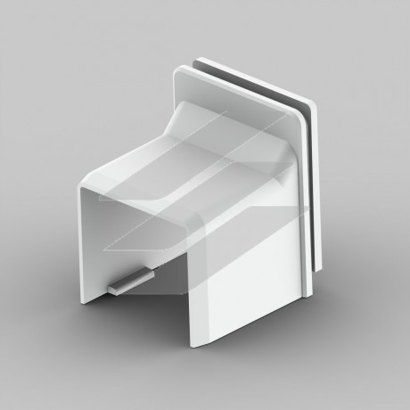 Переходник для коробки LK 80x28 Серия LH ПВХ, 8629_HB, КОПОС