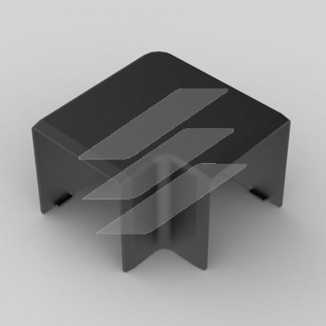 Кут прямий LH 40x40 Серія LH ПВХ, 8643_FB, КОПОС