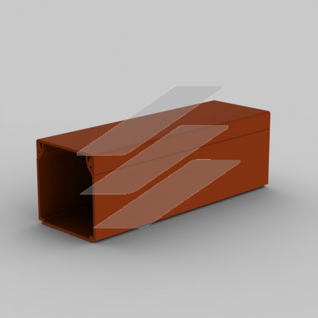 Кабельний канал з ПВХ (темне дерево) 40х40мм Серія LH, LHD 40X40_TD, КОПОС