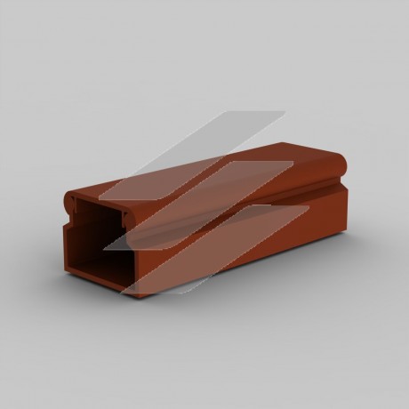 Кабельний канал з ПВХ (темне дерево) 18х13мм, Серія LV, LV 18X13_TD, КОПОС