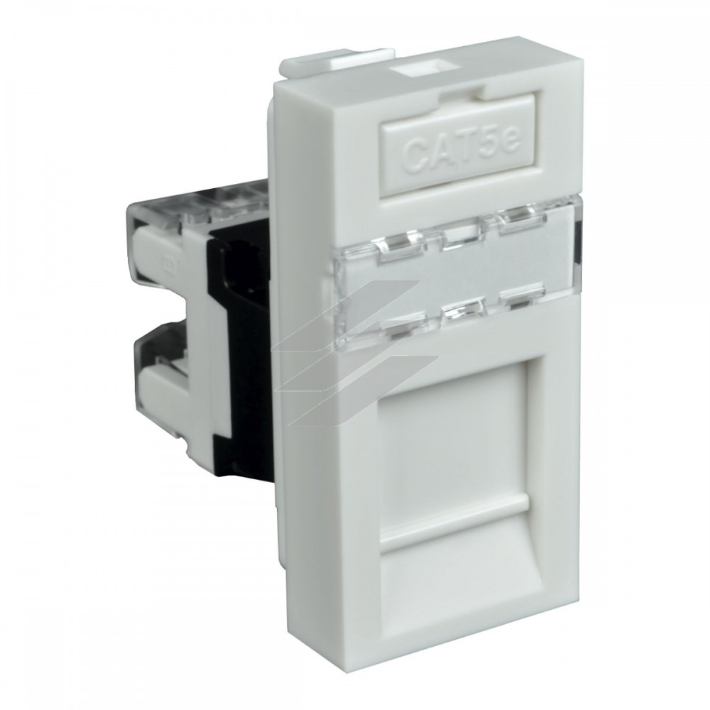 модульний адаптер з комп'ютерним роз'ємом RJ-45 Серія Quadro, QD 45X22.5-RJ-45_HB, КОПОС модульний адаптер з комп'ютерним роз'ємом RJ-45 Серія Quadro, QD 45X22.5-RJ-45_HB, КОПОС