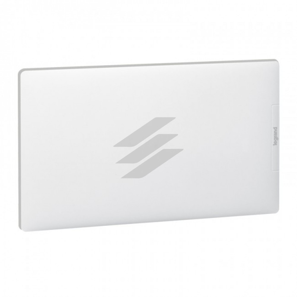 Пластиковий щит Practibox³ вбудований 1х18 модулів, білі двері, Legrand