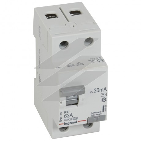 RX³ Диференційне реле 30mA 40А 2P AC, Legrand