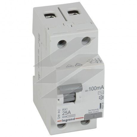 RX³ Диференційне реле 30mA 63А 2P AC, Legrand
