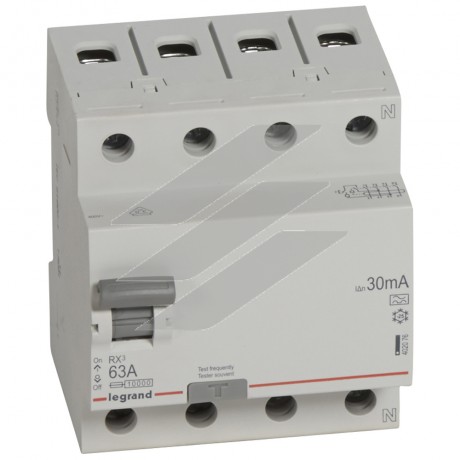 RX³ Диференційне реле 30mA 40А 4Р A, Legrand