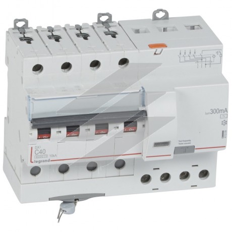 Диференційний автомат DX³ 4Р C 32A 300mA-AC, Legrand